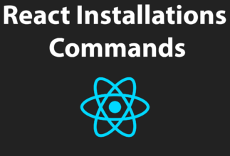 React Installation Commands